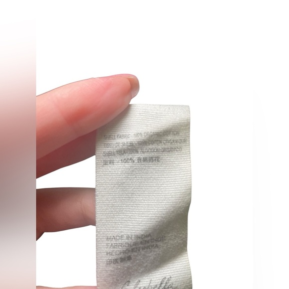 Cleobella Black Fringe Sweater 100% Organic Cotton Size Medium - Picture 7 of 7